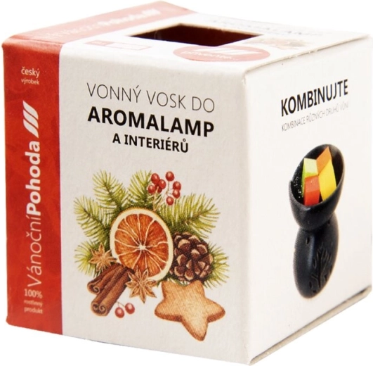 Ceară parfumată pentru aromalampă Confort de Crăciun – cuburi 8 buc.