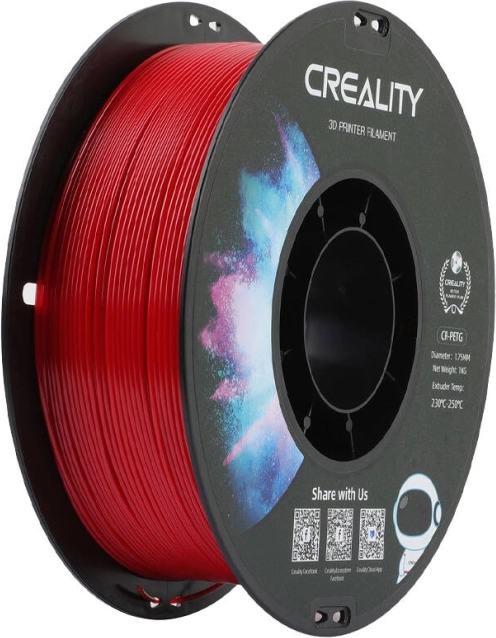 Filament PETG roșu CREALITY 1,75 mm