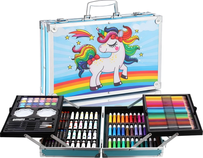 Set de desen pentru copii RENEW FORCE Pony cu unicorn, 145 de piese