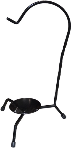 Suport metalic pentru ceaun de servire cu cârlig – negru