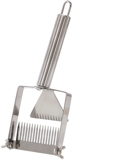 Furcă de descăpăcire din inox pentru miere 25 × 8 cm