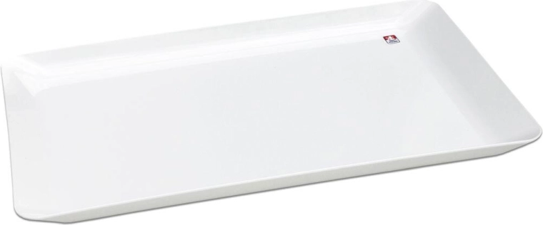 Tavă de servire din plastic 38 × 24 cm – mix de culori