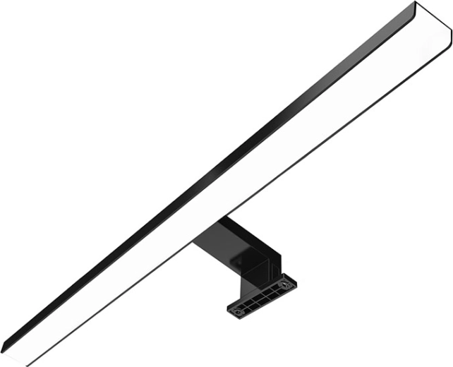 Solight iluminat LED pentru baie deasupra oglinzii 3 în 1, 60 cm, 12 W, 4000 K, negru
