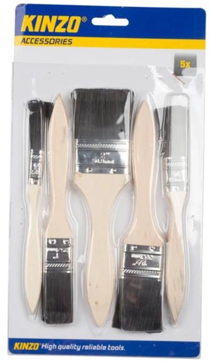 Set de pensule plate 5 buc (13–50 mm)