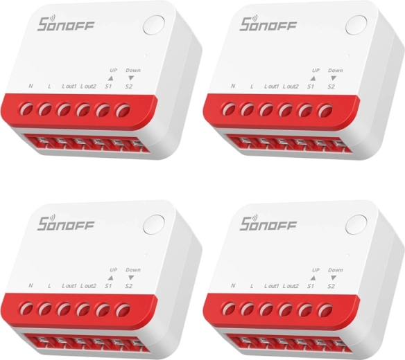 Comutator inteligent pentru jaluzele Zigbee SONOFF Mini-ZBRBS (set 4 buc.)