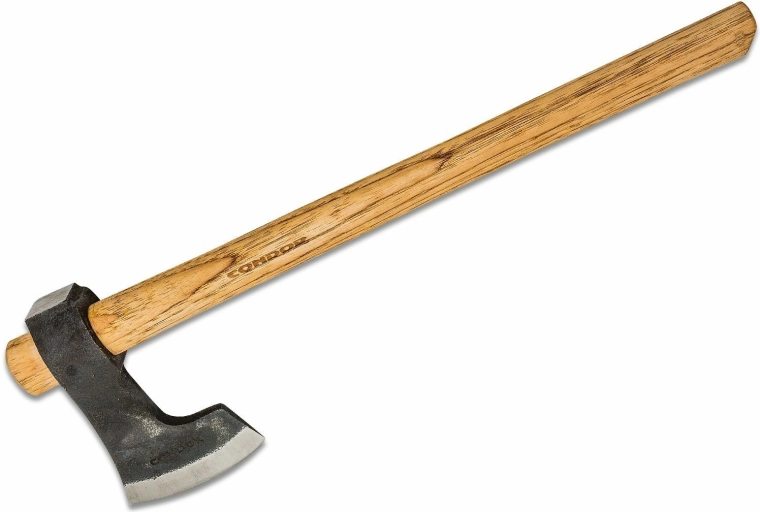 Condor Bushcraft tomahawk cu husă din piele