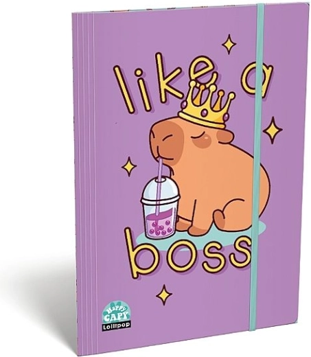 Dosar A5 LizzyCard capybara