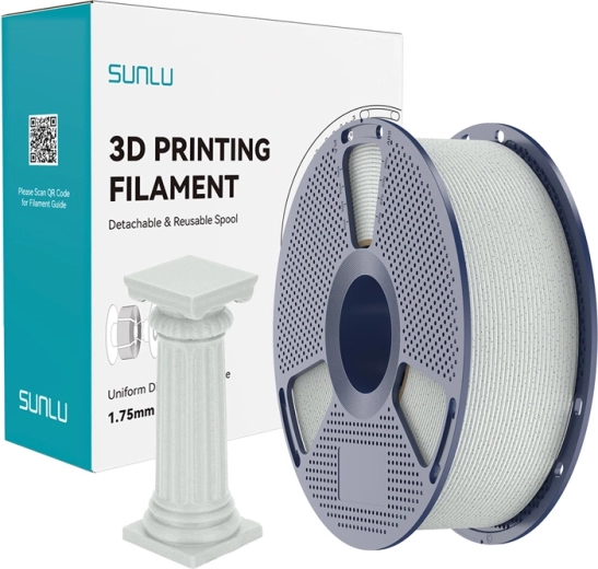 Filament Sunlu PLA High-Speed Marble cu efect de marmură Forest