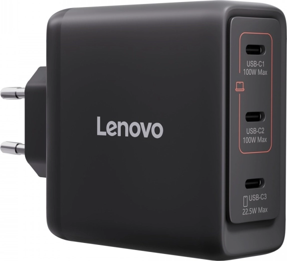 Încărcător Lenovo multiport USB‑C GaN 100 W