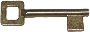 Cheie lungă de tip bit pentru yale obișnuite, din oțel galvanizat, pachet 3 buc