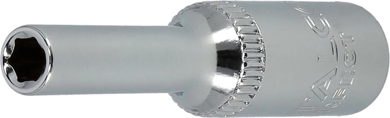 Cap tubulară prelungită Stalco 1/4" HEX 10 mm CrV