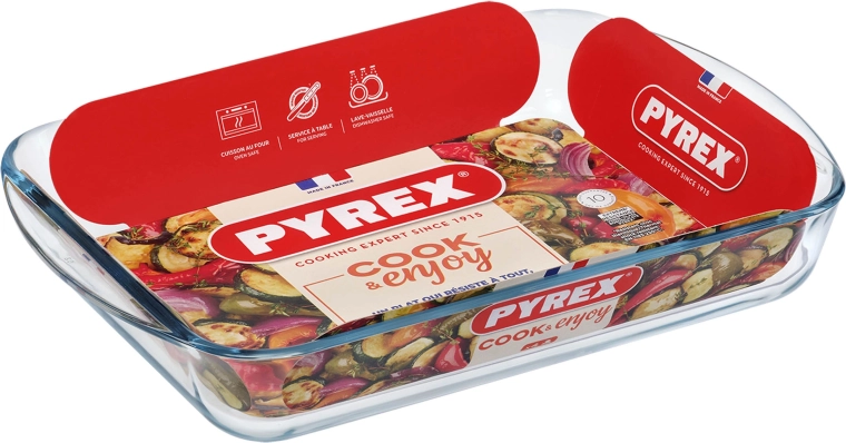 Tavă din sticlă PYREX 2,7 l 35 × 23 × 6 cm