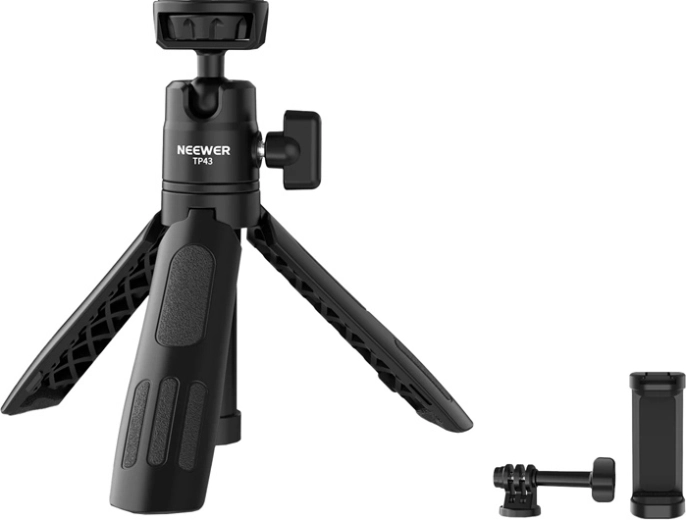 Neewer TP43 mini trepied pliabil cu selfie stick