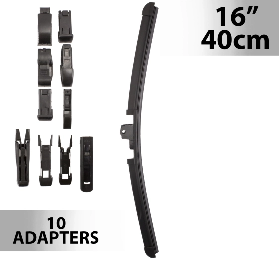 Ștergător Carguard 40 cm cu 10 adaptoare