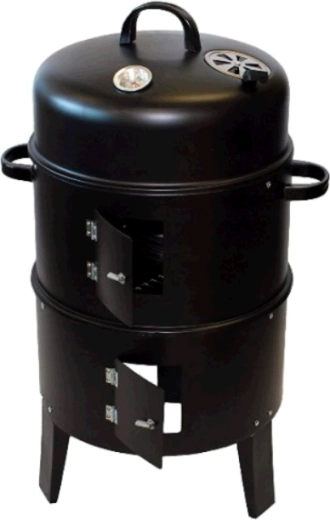 Curron SmokeHouse GM8000 grătar de grădină cu afumătoare și termometru