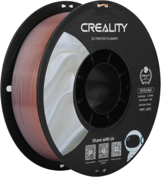 Creality CR-PLA Silk filament curcubeu 1,75 mm