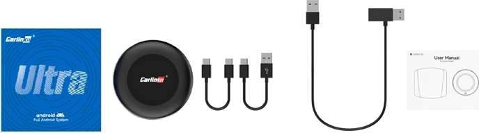 Adaptor wireless Carlinkit TBOX Ultra 3 pentru CarPlay și Android Auto