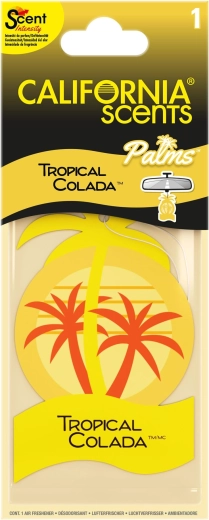 Odorizant auto California Scents Palms Tropical Colada