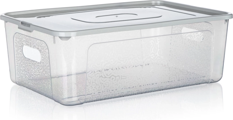 cutie din plastic pentru depozitare cu capac 11 l