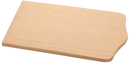 Toc mărunt pentru mic dejun din lemn de fag 21 × 10 cm