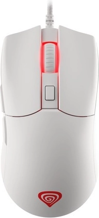 Mouse de gaming Genesis Krypton 750 alb 8000 DPI RGB