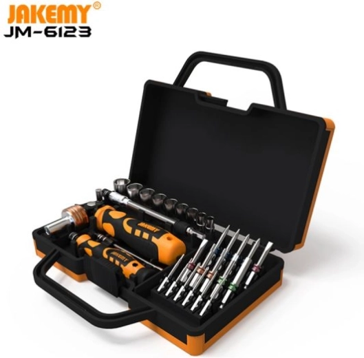 Jakemy set profesional de scule de precizie 31 în 1