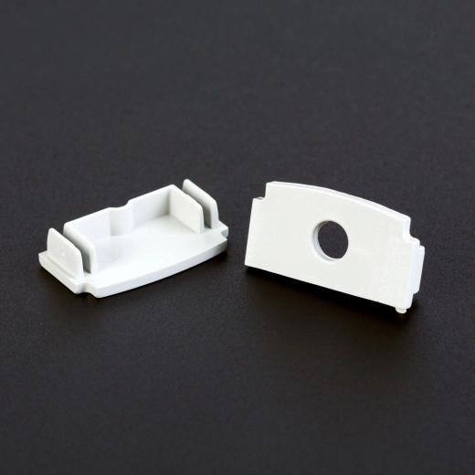 Capăt din aluminiu pentru profil LED 41025 - 2 buc.