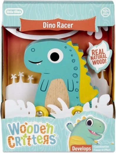 Jucărie din lemn Dino Racer de la Little Tikes