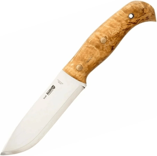 Helle Nord – cuțit outdoor cu lamă fixă și teacă din piele