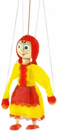 Marionete din lemn - Fetiță