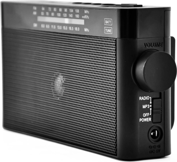 Radio retro portabil AM/FM cu Bluetooth, USB și microSD