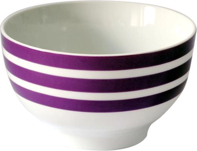 Bol ceramic TORO 500 ml cu buline/dungi