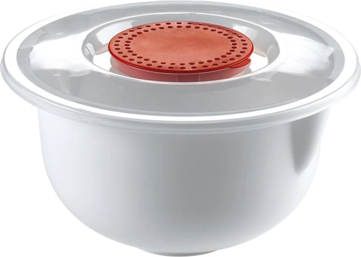 Bol pentru frământat cu capac antiderapant, plastic 24 × 13,5 cm