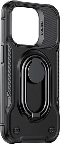 Husă neagră cu kickstand pentru iPhone 14 Plus Joyroom