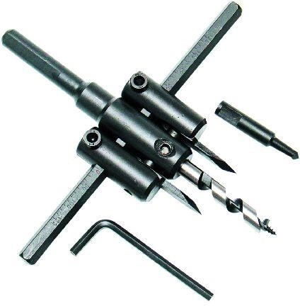 Freza circulară reglabilă 30–120 mm pentru lemn, PVC și gips-carton