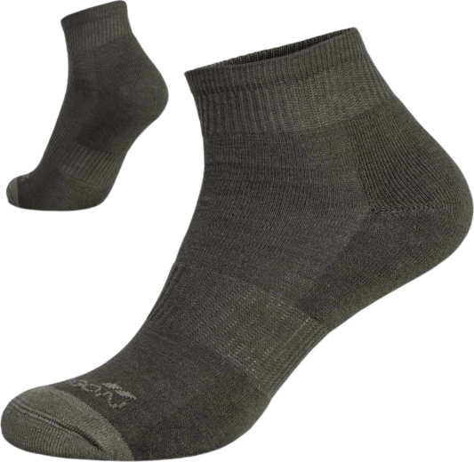 Șosete scurte Pentagon Low Cut verde oliv 42–44