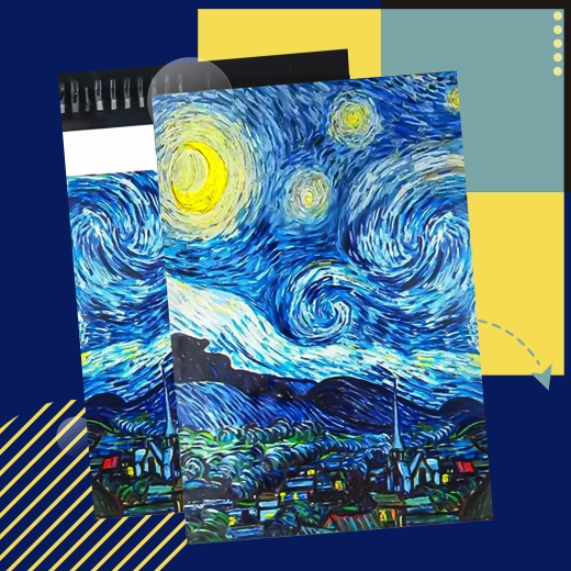 Plicuri folie pentru curierat 255 × 370 mm roz, 50 buc.
