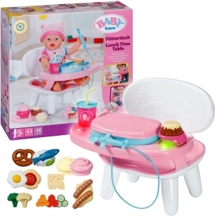 Scaun de masă BABY born cu sunete