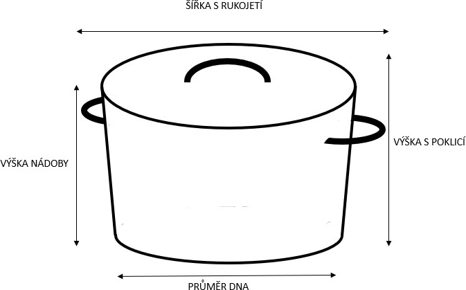 Oală cu capac de sticlă Kitchisimo Bianco 20 cm