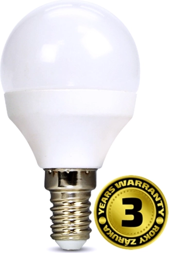 Bec LED Solight miniglobe E14 6 W 4000 K 510 lm alb