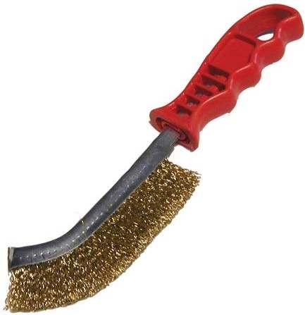 Perie manuală din sârmă PUNK cu sârmă din alamă 0,3 mm