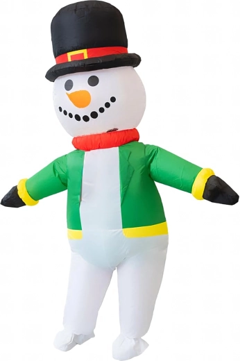 Costum gonflabil om de zăpadă pentru adulți