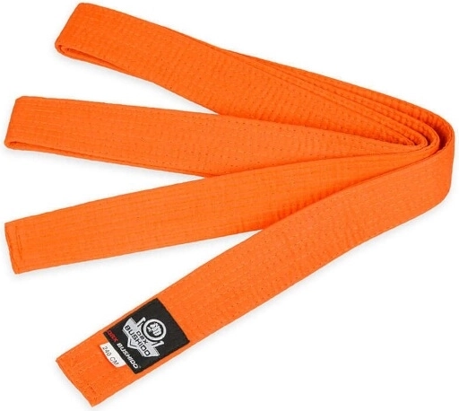 Centură portocalie pentru kimono DBX Bushido OBI – 240 cm
