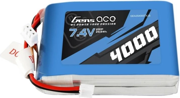 Gens ace baterie lipo 7,4 v 4000 mah 1c