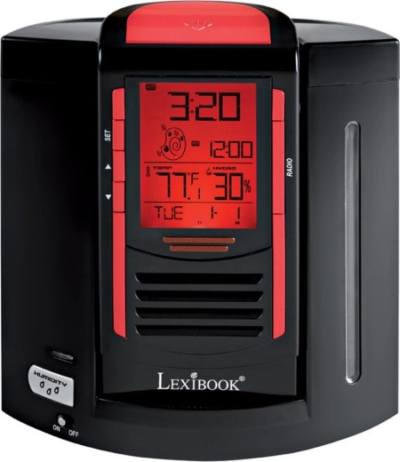 Radioceas cu umidificator de aer integrat