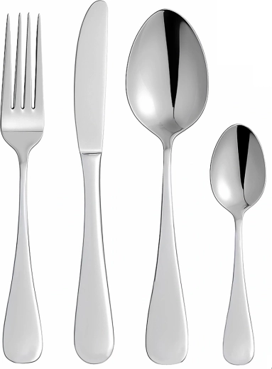 Set de tacâmuri din oțel inoxidabil Orion pentru 6 persoane, 24 de piese