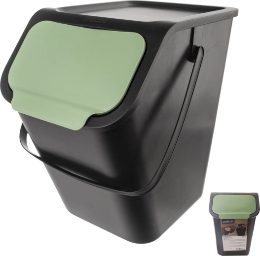 Coș de gunoi UH Bin 25 l cu capac verde