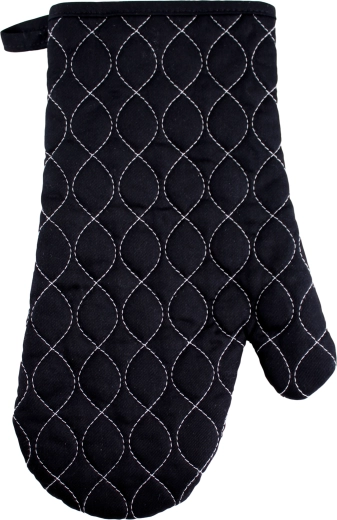 Mănușă de bucătărie 18 × 30 cm neagră