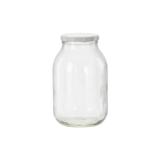 Borcane 3 l cu capac 100 mm Chomik, set 2 buc