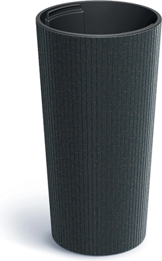 Ghiveci Lamia Slim Eco Wood antracit
